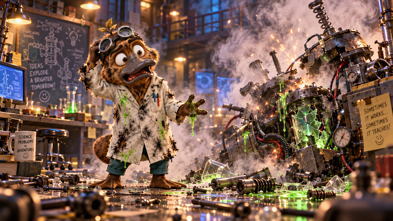 Professor “P” character profile